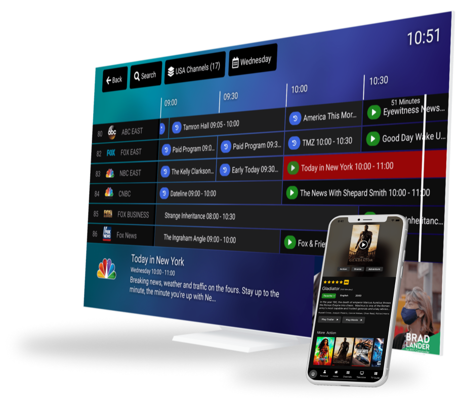 Streaming Solutions for LiveTV & VoD